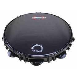 Pandeiro 12" formica - Black Café - Pro